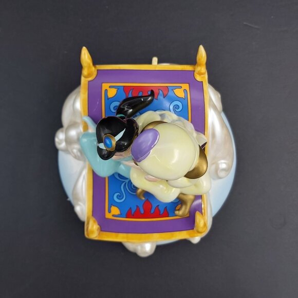 Disney Aladdin & Jasmine Magic Carpet MUSIC BOX -A Whole New World 1993 SCHMID - Picture 3 of 16
